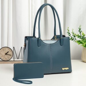 New Arrival Premium Prestige Luxury 2 in 1 Tote Handbag - Image 9