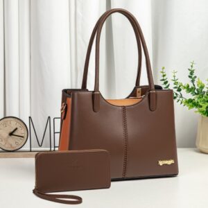 New Arrival Premium Prestige Luxury 2 in 1 Tote Handbag - Image 8