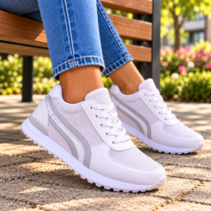 New Premium Quality Stripe Luxury Fashion Sneakers - Image 3
